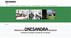 Desktop Screenshot of onesandra.co.za
